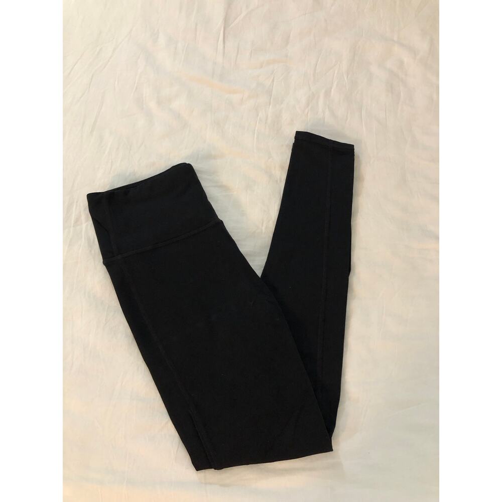 Athleta high waist black leggings Size Small